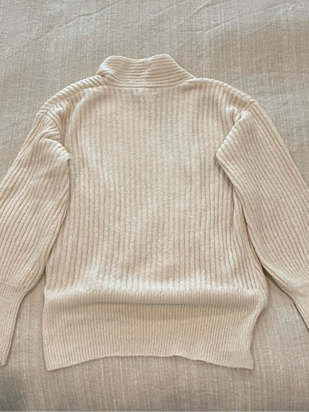 Max Studio Ribbed Wrap Sweater - Picture 5 of 7